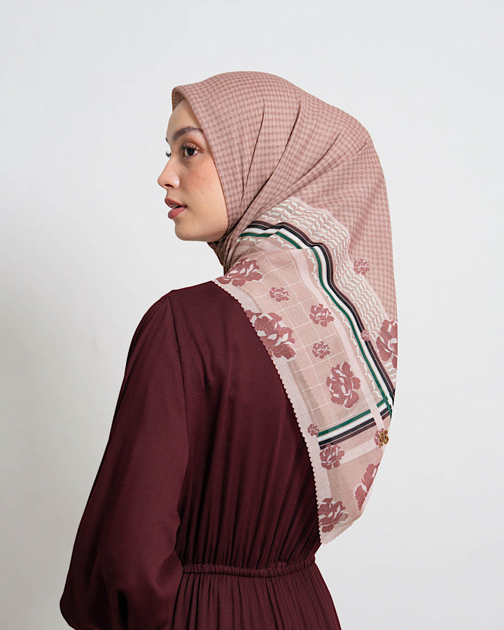 Heaven Lights - Rafat Scarf - Women's Square Pattern Hijab