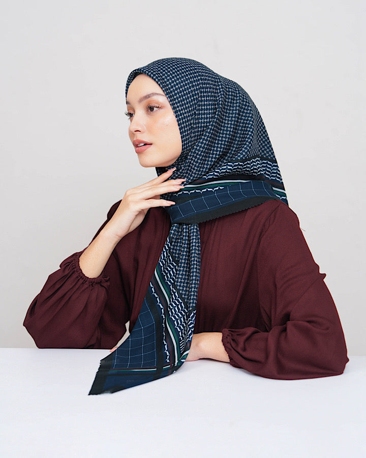 Heaven Lights - Rafat Scarf - Women's Square Pattern Hijab