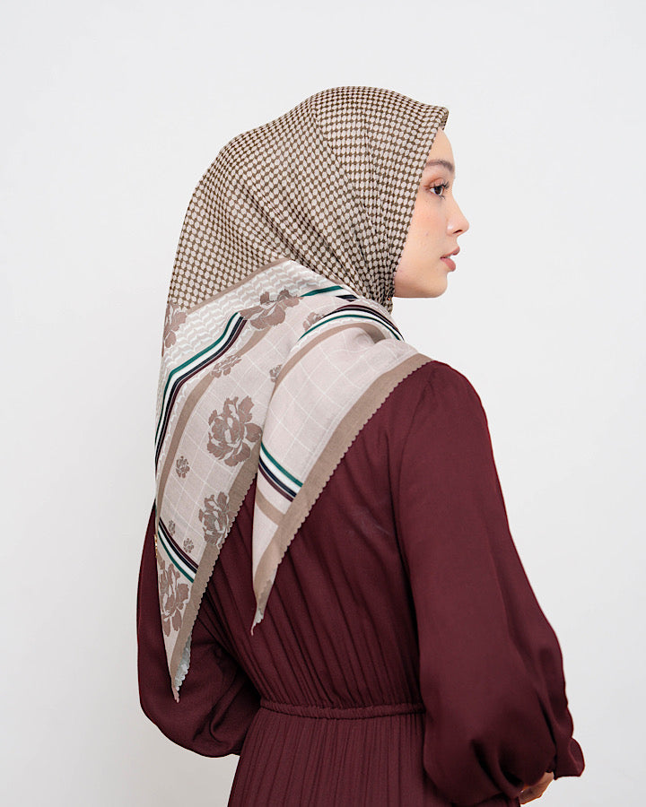 Heaven Lights - Rafat Scarf - Women's Square Pattern Hijab