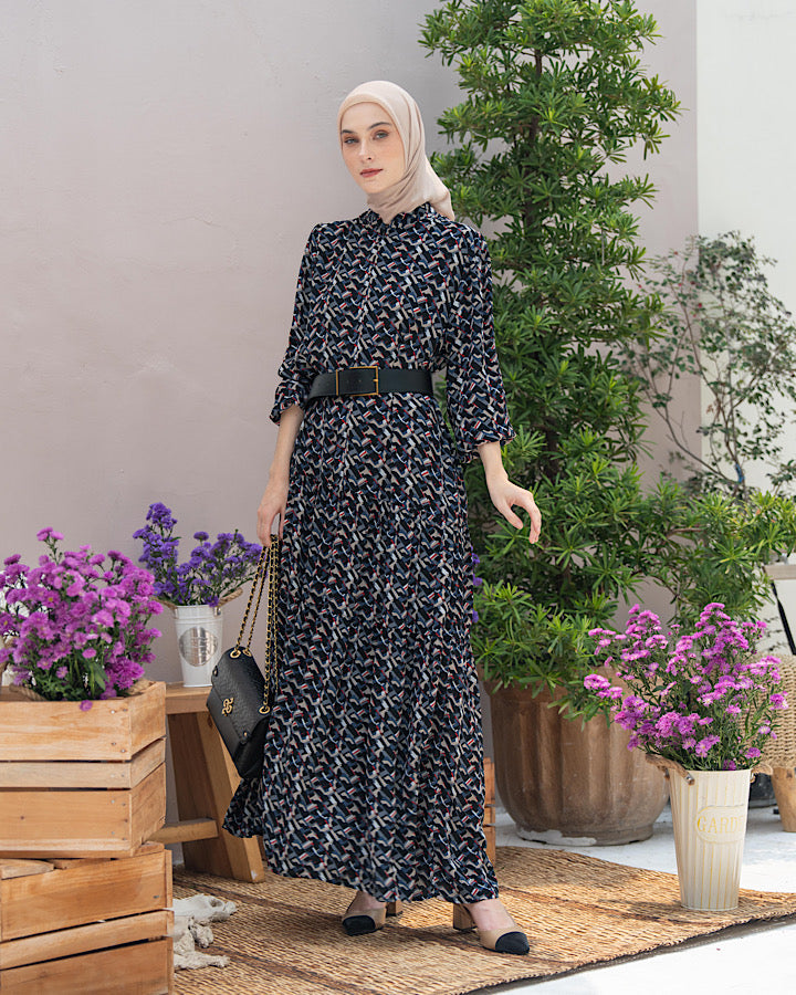 Heaven Lights - Safeea Dress - Muslim Women's Motif Dress