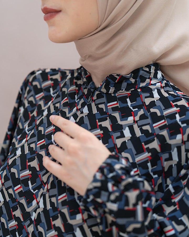 Heaven Lights - Safeea Dress - Muslim Women's Motif Dress