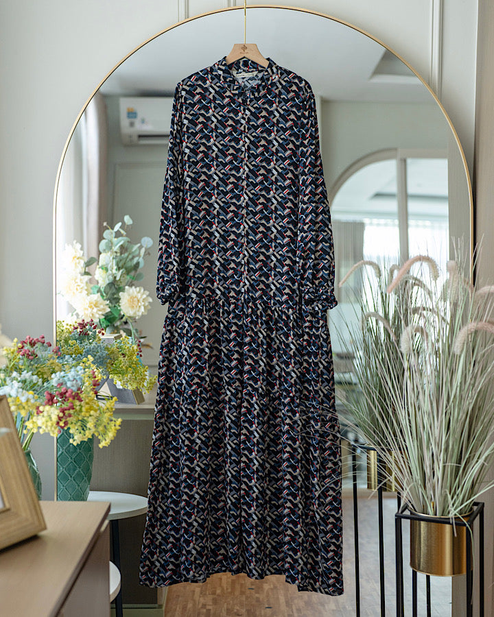 Heaven Lights - Safeea Dress - Muslim Women's Motif Dress