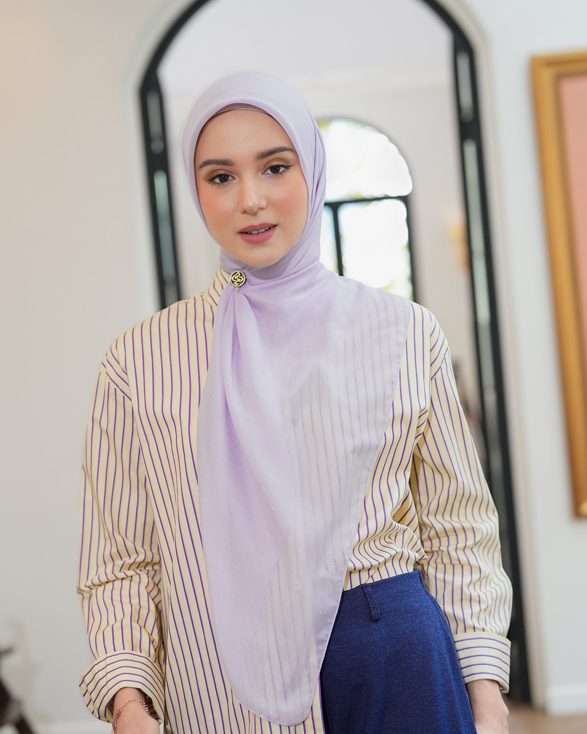 Heaven Lights - Voal Plain - Plain Square Voal Hijab