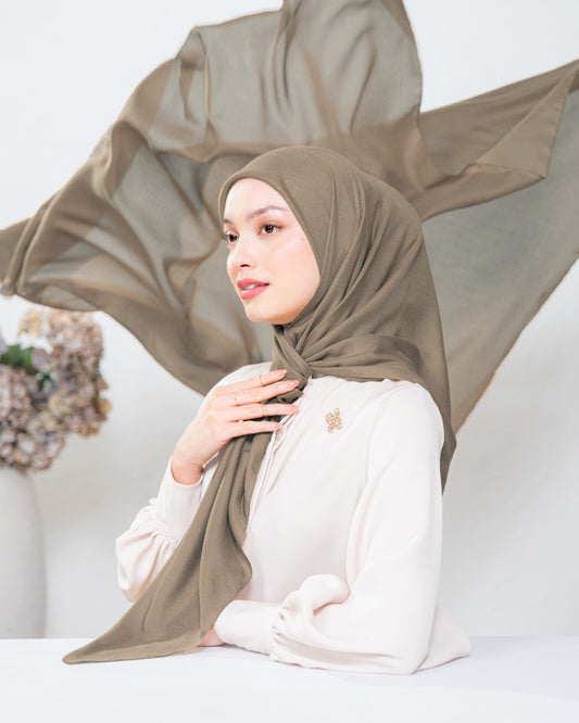 Heaven Lights - Voal Plain - Plain Square Voal Hijab