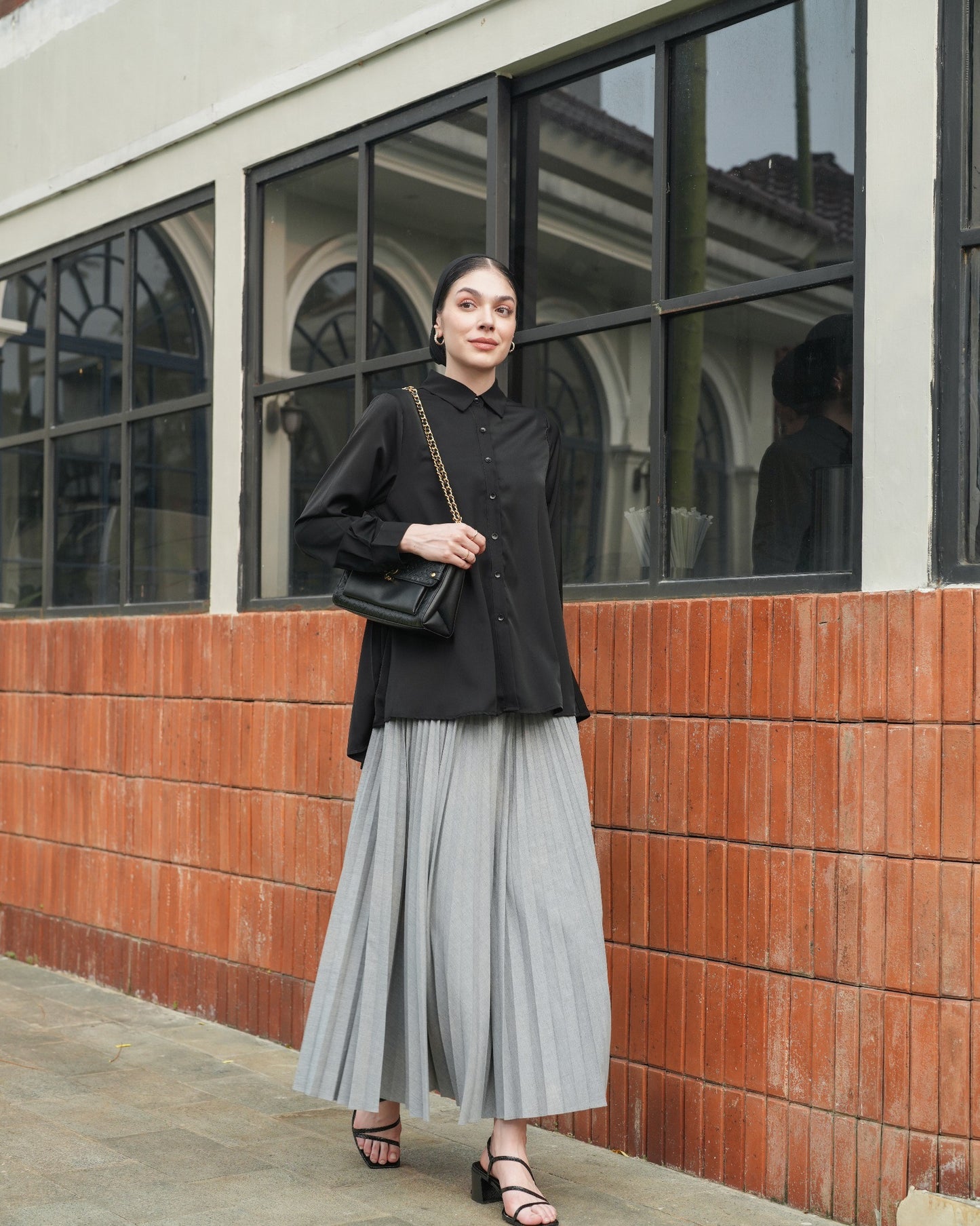 Gianni Pleats Shirt