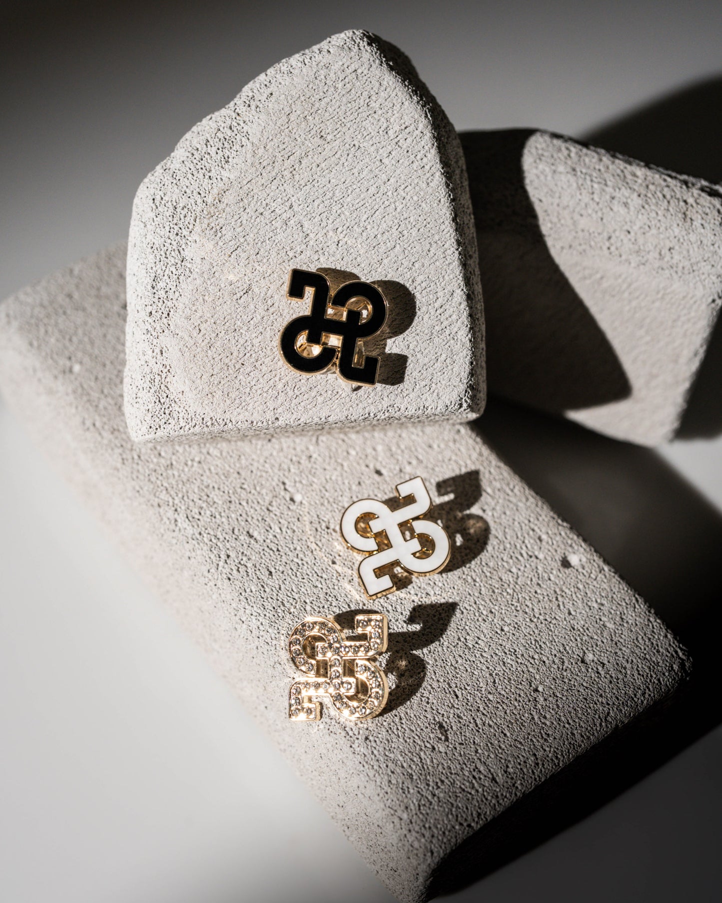 Monochrome Brooch