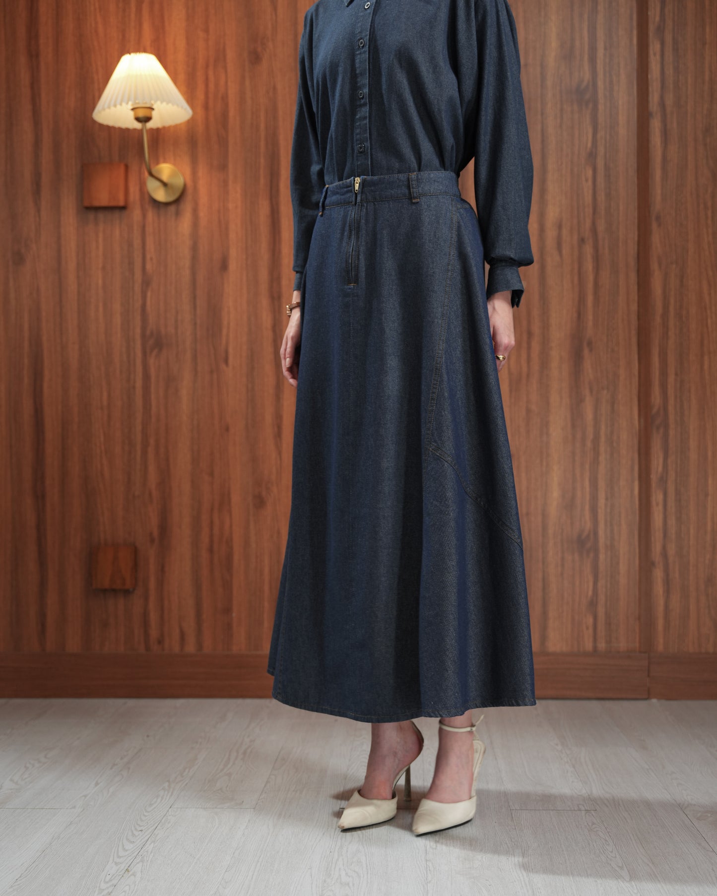 Emma Denim Skirt
