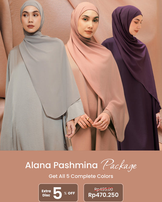 Alana Pashmina (Package All Color)