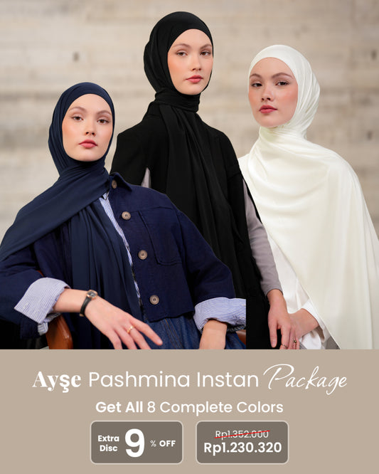 Ayse Pashmina Instan Package