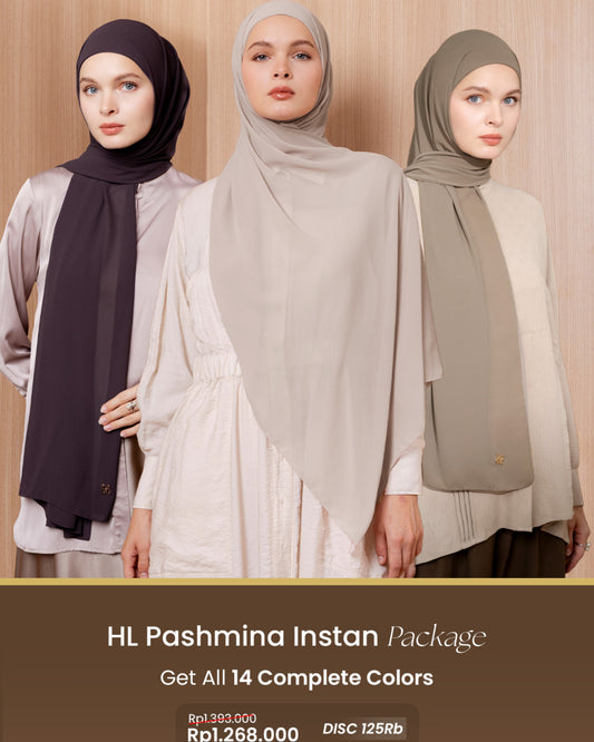 HL Pashmina Instan (Package)