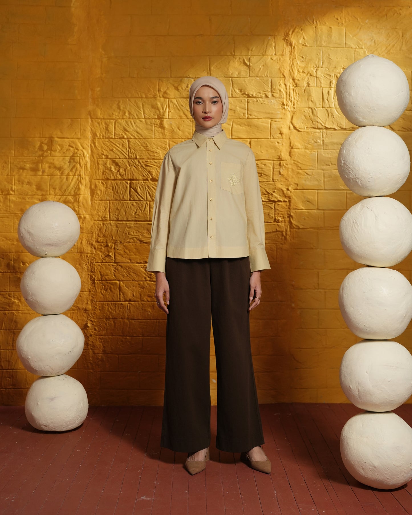 Calla Crop Shirt by HL Lume