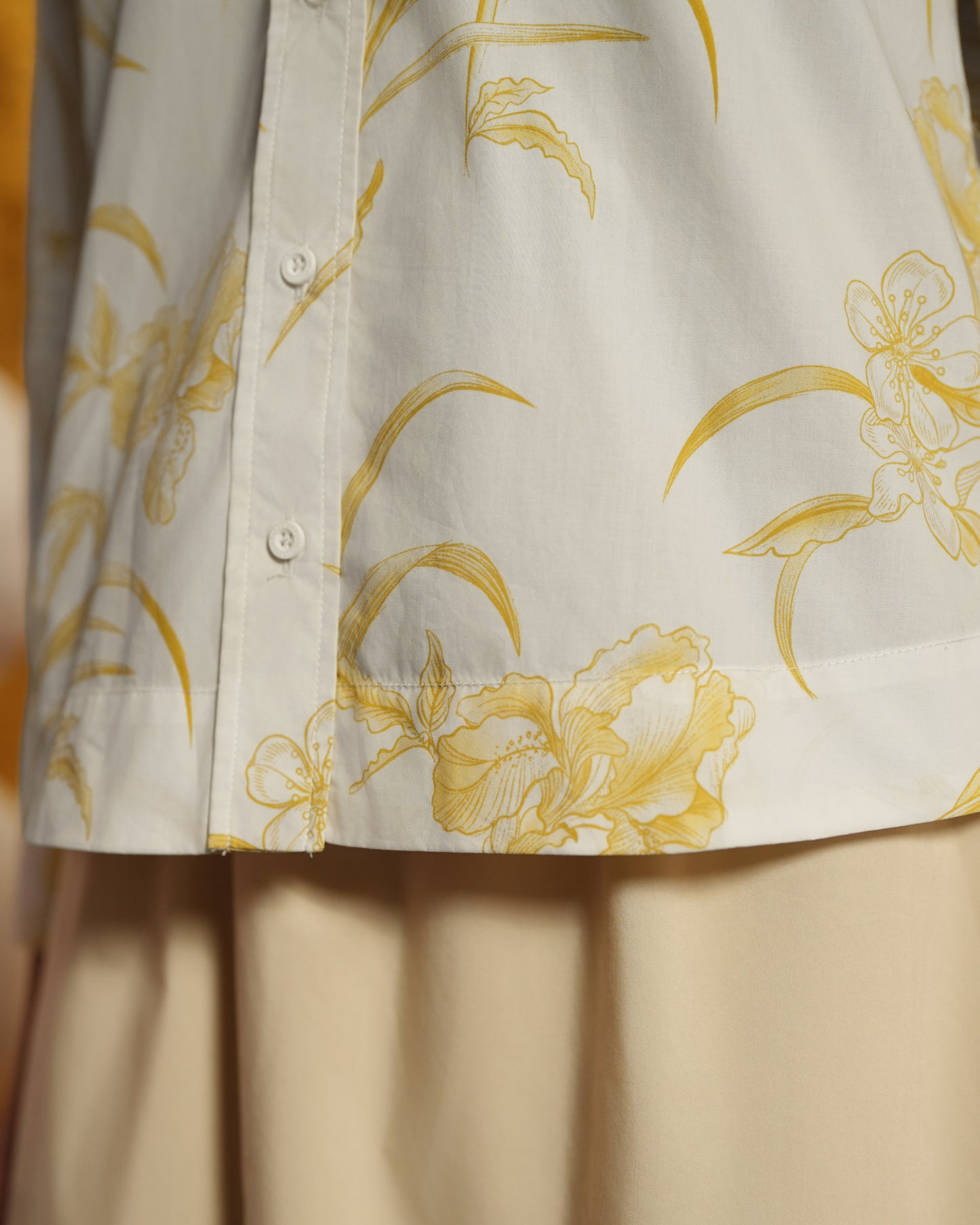 Calla Flower Crop Shirt by HL Lume