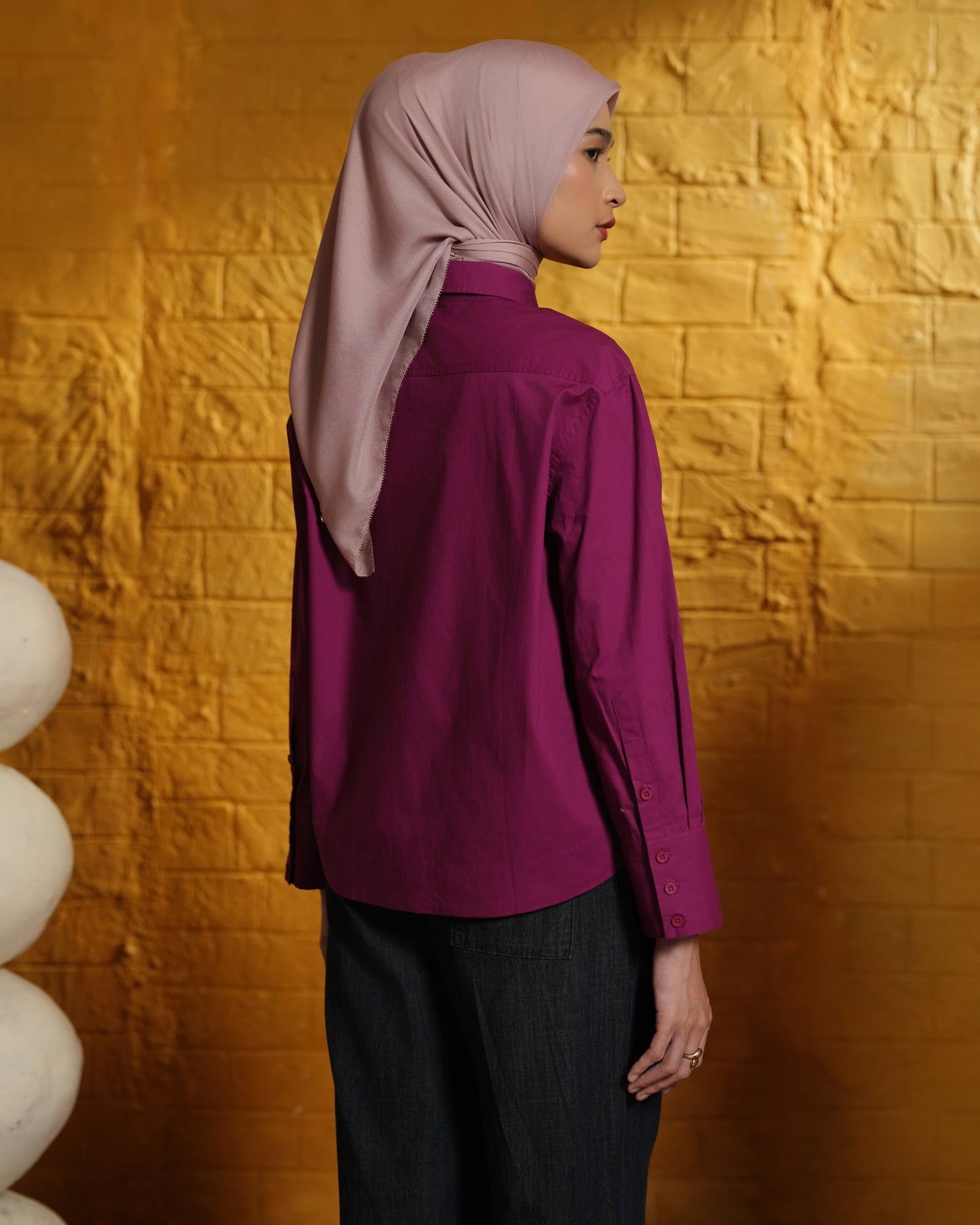 Calla Crop Shirt by HL Lume