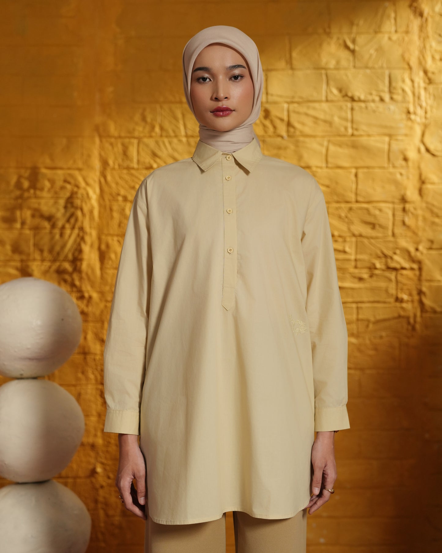 Calla Long Shirt by HL Lume