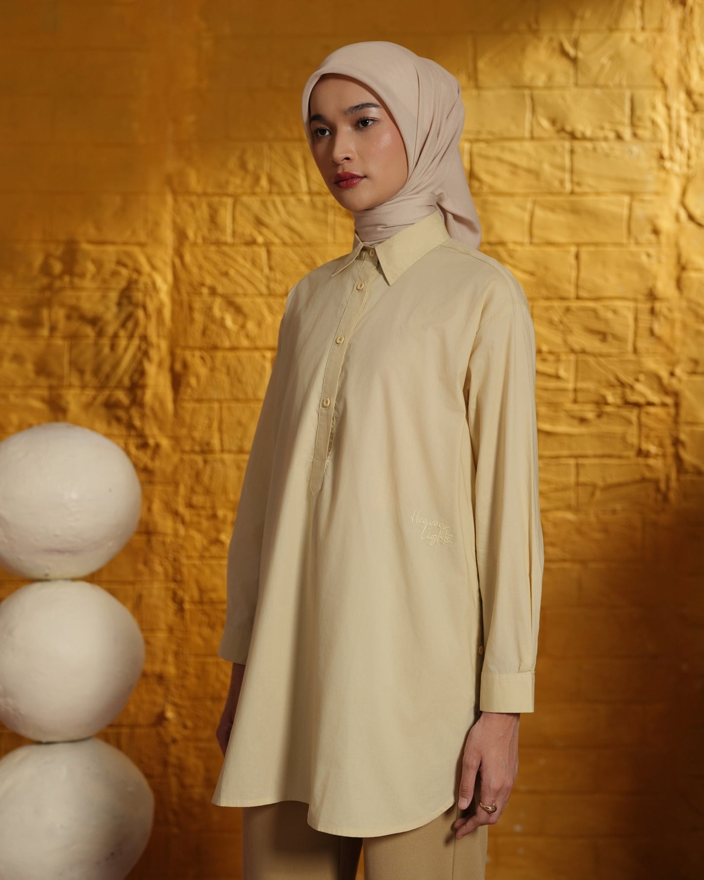 Calla Long Shirt by HL Lume