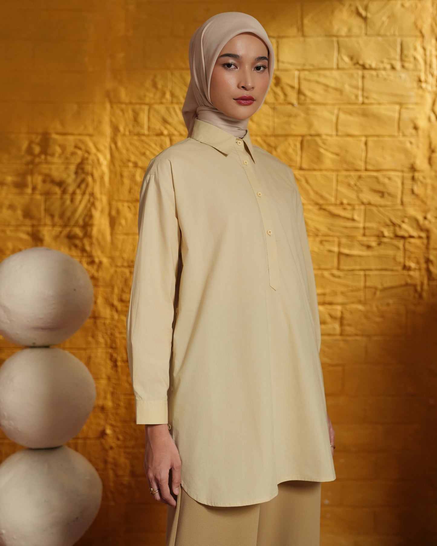 Calla Long Shirt by HL Lume