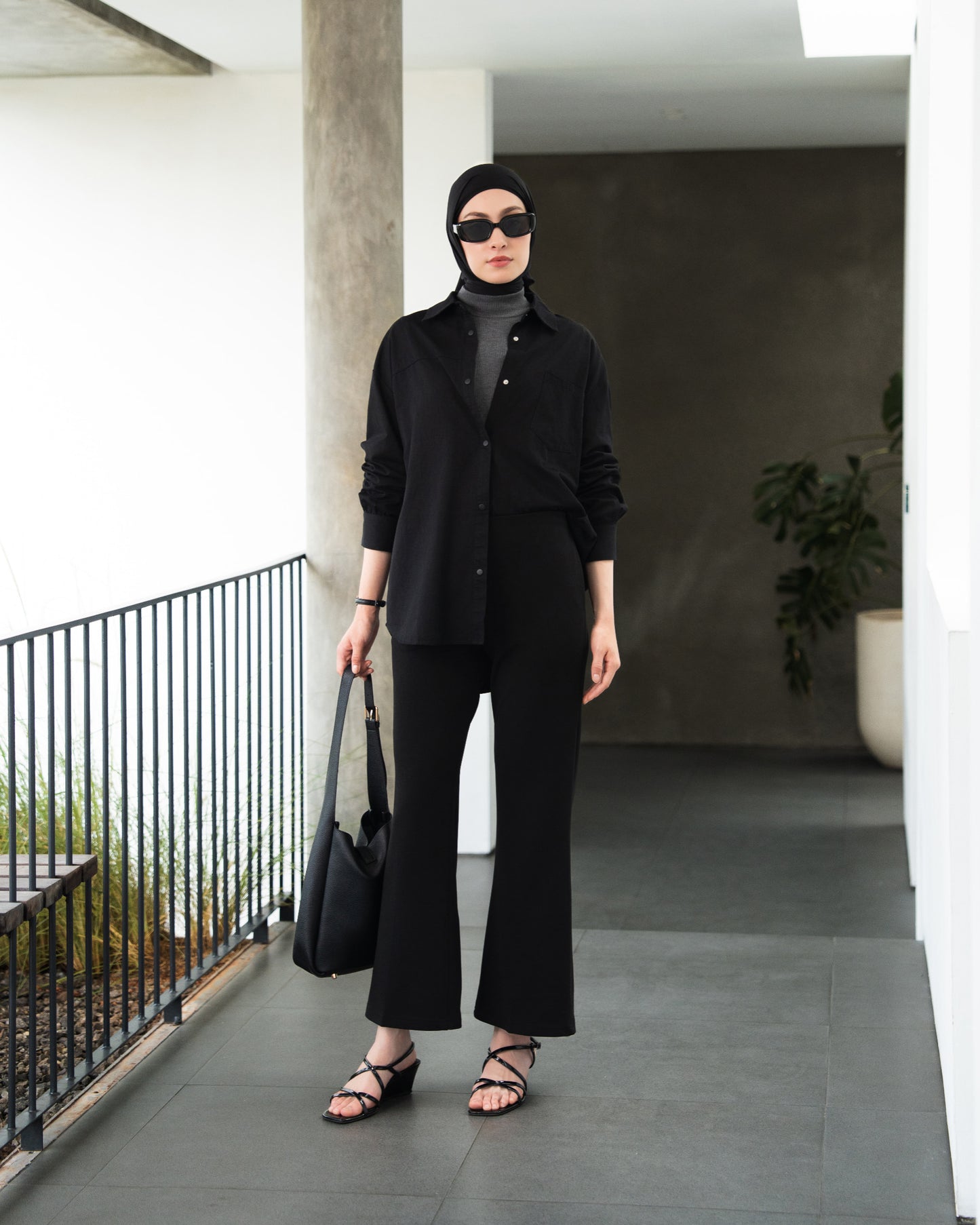 Heaven Lights - Lora Flare Pants - Muslim Women's Cutbray Long Pants