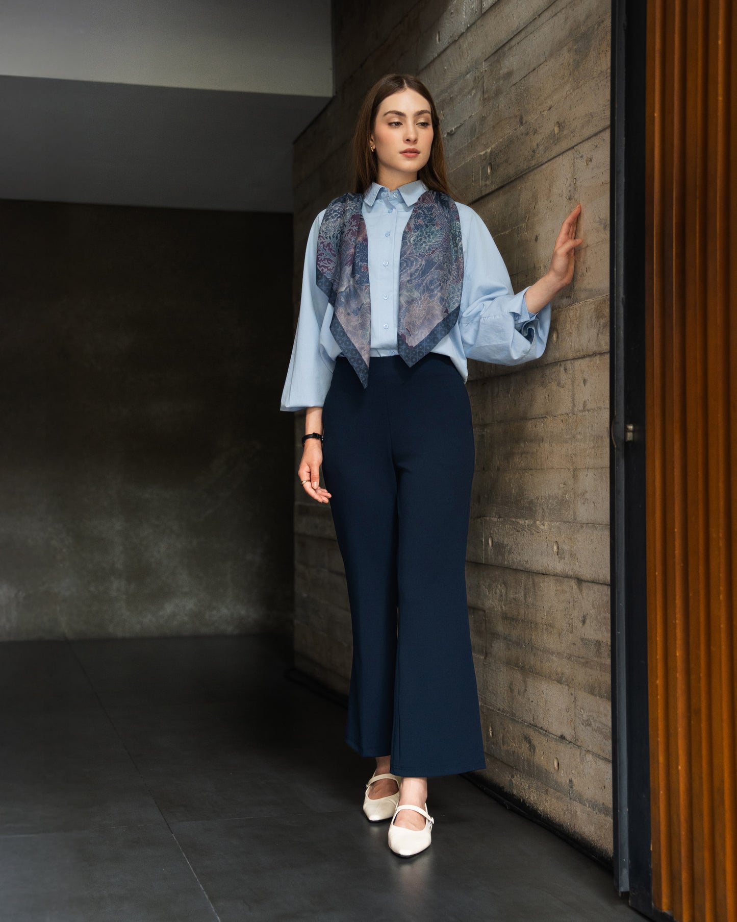 Heaven Lights - Lora Flare Pants - Muslim Women's Cutbray Long Pants