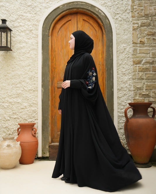 Zahira Abaya With Beads